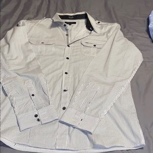Men’s. Long sleeve button down shirt.